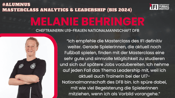 Unsere Alumni - Melanie Behringer
