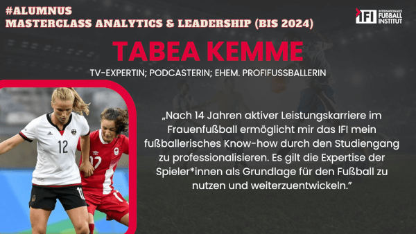 Unsere Alumni - Tabea Kemme