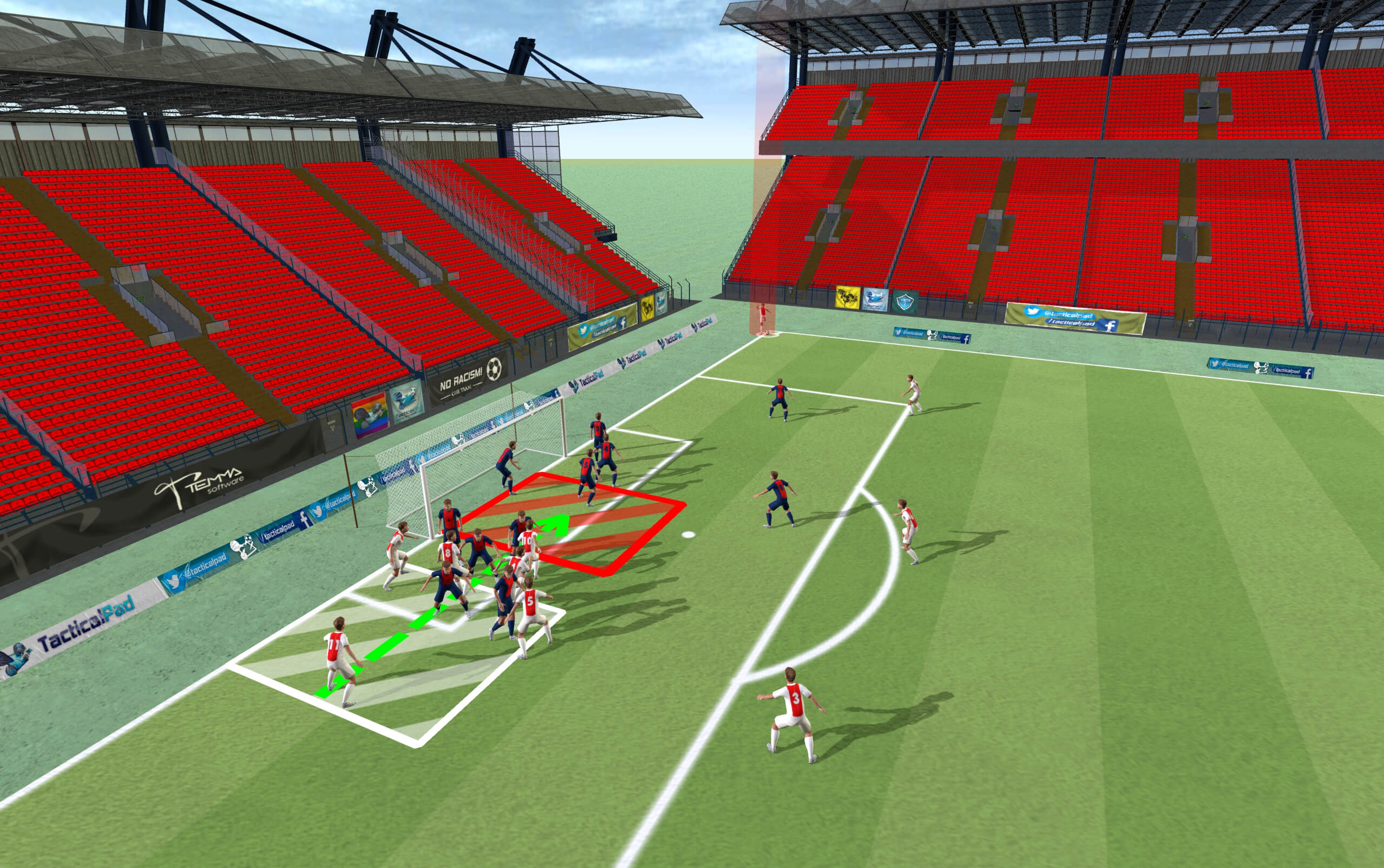 IFI News CL Finale – Arsenal Positionierung bei Ecke (1)